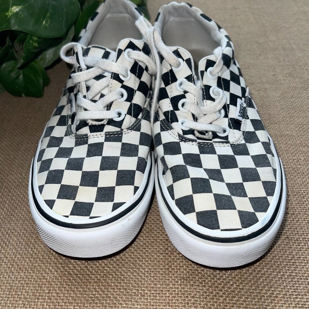 Vans Checkered Black and White Sneakers